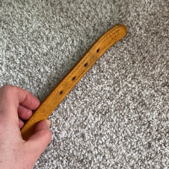 NEW set of leather 2 collar + leash - Picture 10 of 15